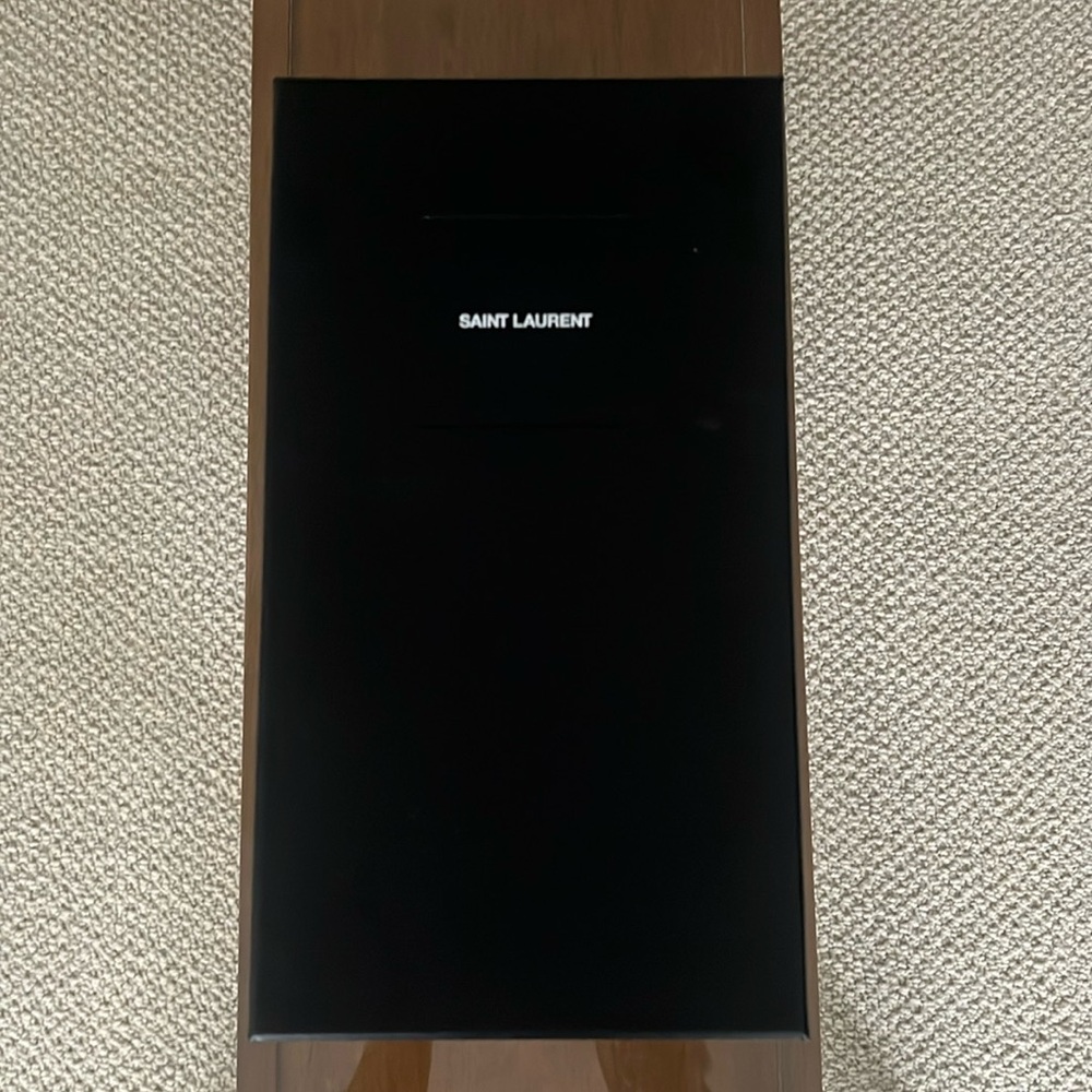 Authentic Saint Laurent shoebox ( empty )